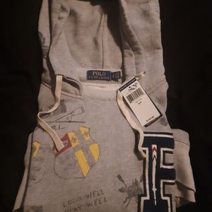 New with tag mens polo pullover hoodie